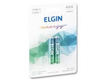 Outros Outros 2 Pilhas AAA Alcalina LR03 - Elgin