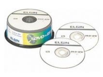 Mídia Mídia Elgin 4.7GB 4X DVD+RW Regravável 120min, Pack com 25 unidades