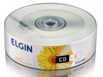 Mídia Mídia Elgin CD-R 52X 80min 700 MB - 25 unidades