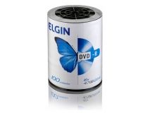 Mídia Mídia Mídia Elgin DVD-R 16X 120min 100 unidades
