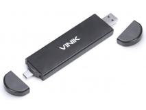 Case Externo HDD 2.5 Case SSD M.2 USB 3.0 TIPO-C / USB 3.0 TIPO-A  com Conexão Dupla – Vinik