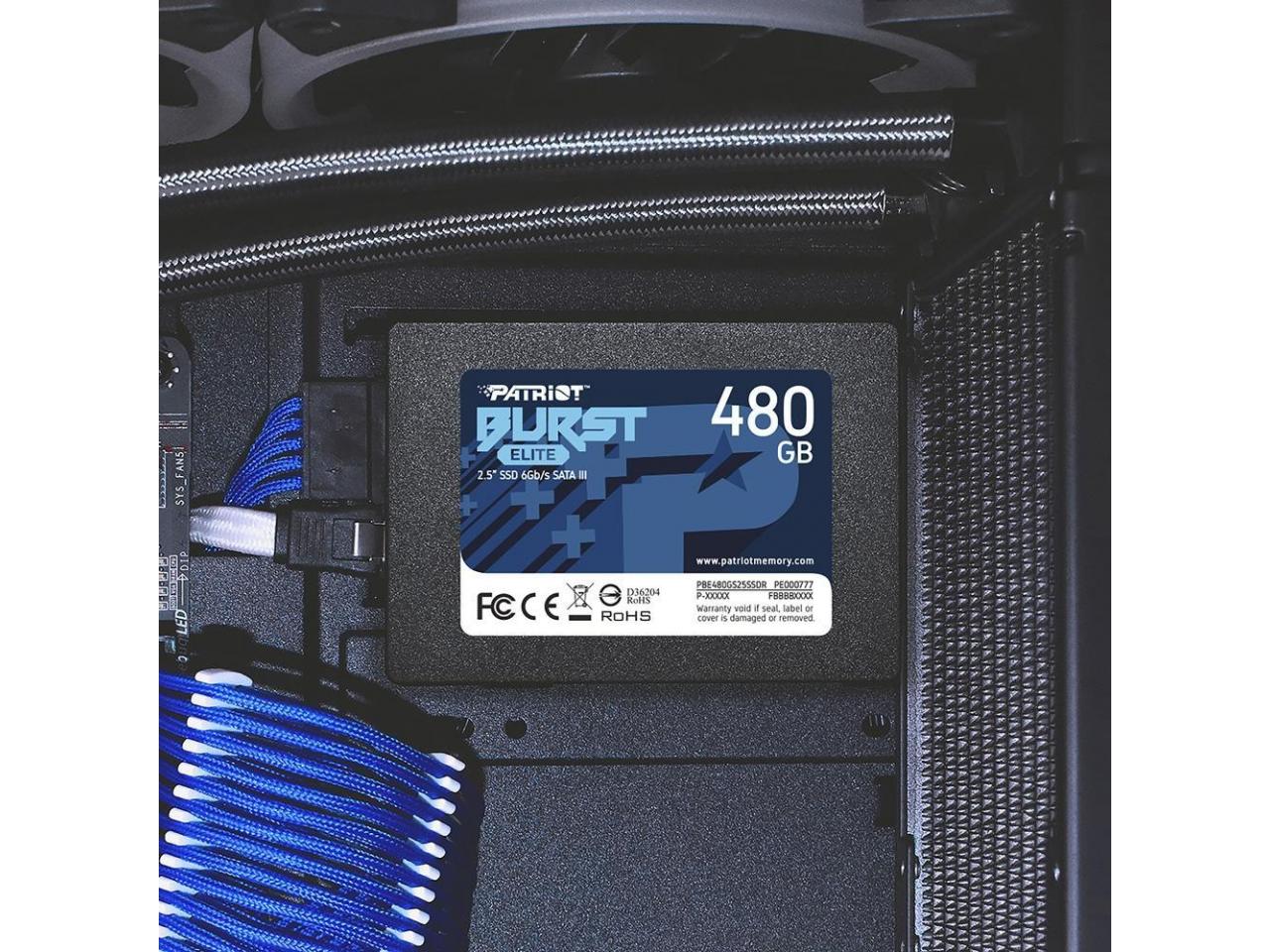 Ssd Patriot Burst Elite Gb Sata Gb S Pbe Gs Ssdr Pbe Gs Ssdr Hardstore Em