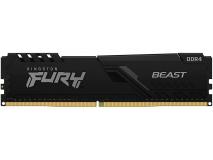 Memória 288-Pin DDR4 SDRAM Memória Kingston Fury Beast 16GB DDR4 2666MHz PC4-21300