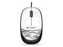 Mouse USB Mouse Logitech M105 1000dpi Optico Branco USB