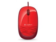 Mouse USB Mouse Logitech M105 1000dpi Optico Vermelho USB