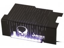 Para Gabinete  Cover PSU Rise Mode Skull LED Azul