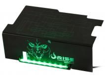 Para Gabinete  Rise Mode Cover PSU Wolf LED Verde