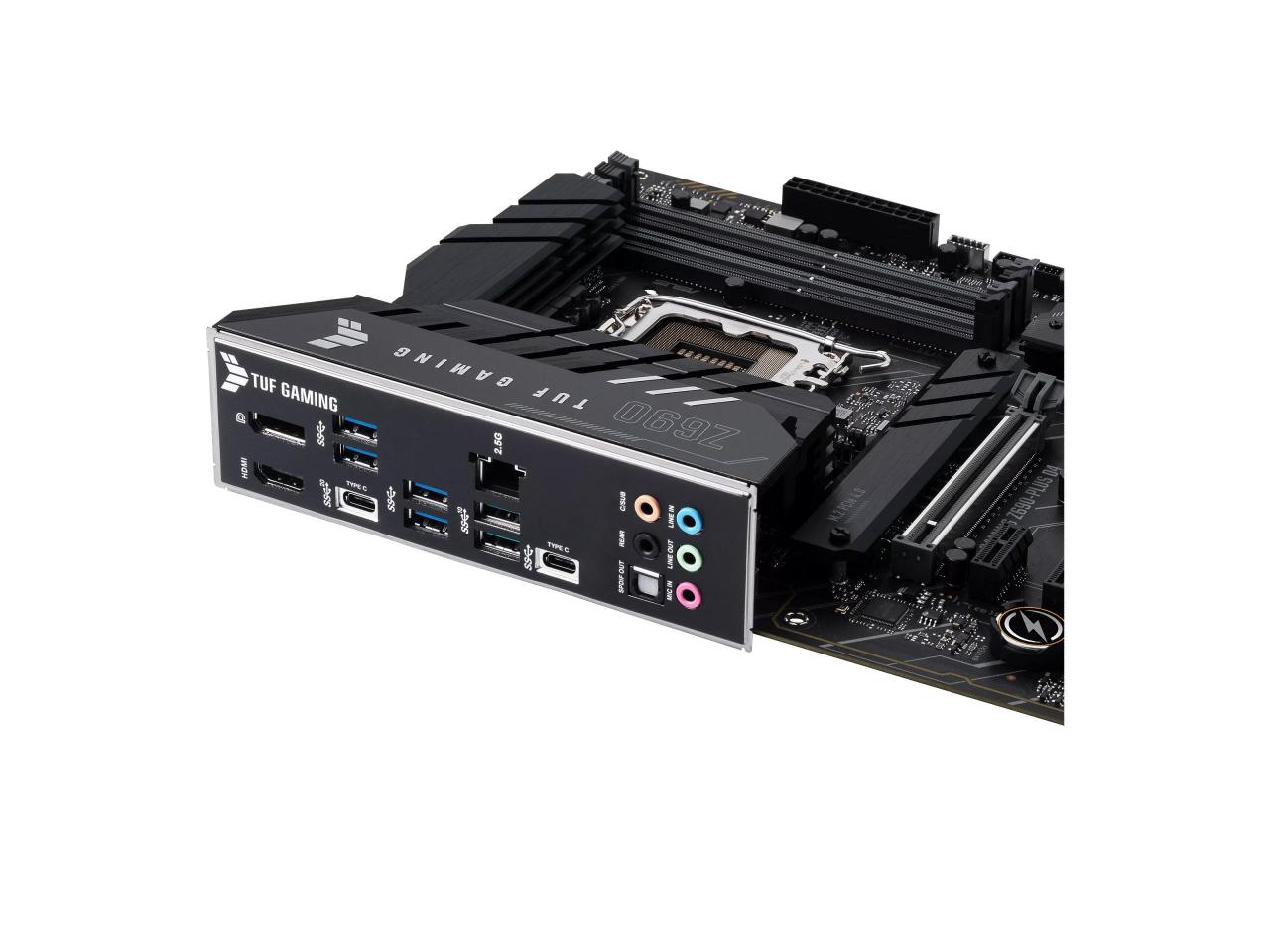 Placa Mãe ASUS TUF GAMING Z690PLUS D4 (LGA 1700/Intel Z690/M.2) TUF