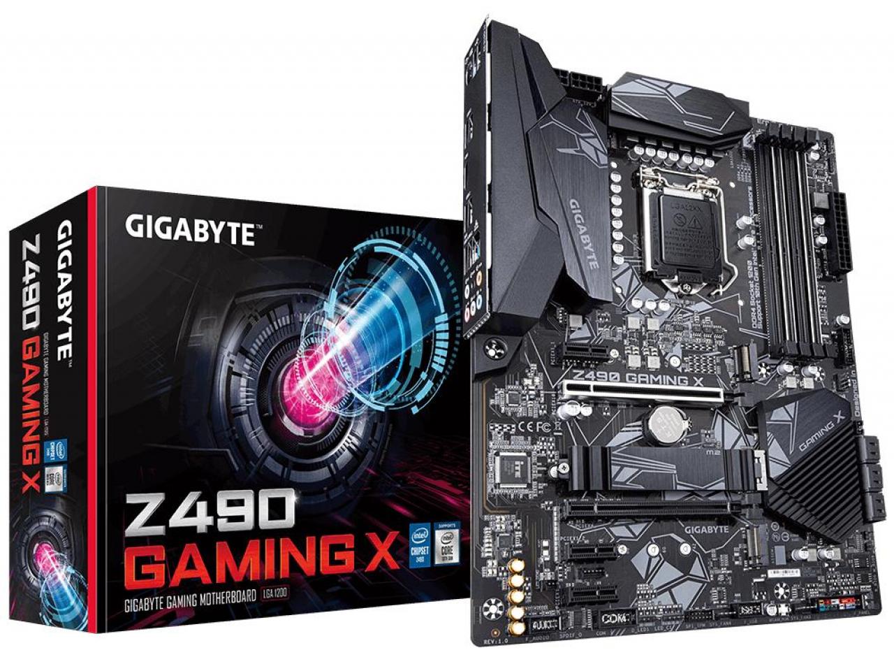 Placa Mãe Gigabyte Z490 Gaming X (LGA 1200/Intel Z490/M.2)