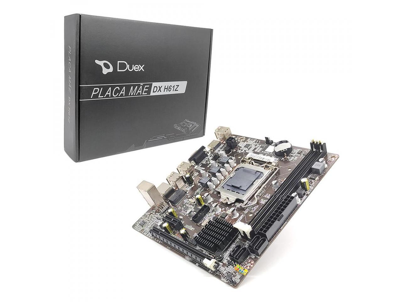 Placa Mãe Duex DX-H61Z (LGA 1155/H61/DDR3/HDMI)