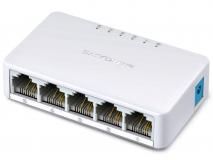 Switch RJ-45 (Ethernet) Switch Mercusys 5-Portas 10/100Mbps