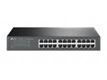 Switch RJ-45 (Ethernet) Switch TP-Link 24-Portas Gigabit Montável em Rack TL-SG1024D